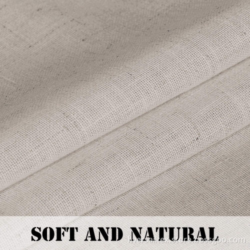 Flax Curtain Valance Small Window Curtains